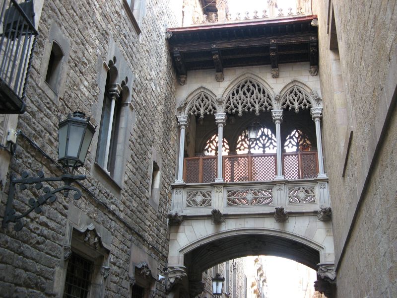 Barri Gotic, das Gotische Viertel in Barcelona