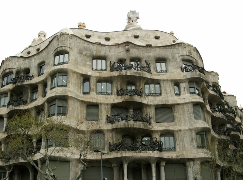 La Pedrera von Gaudi an der Passeig de Gracia