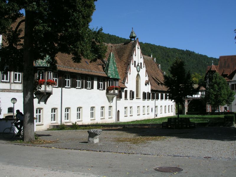 Klosteranlage in Blaubeuren, mit den Museen
