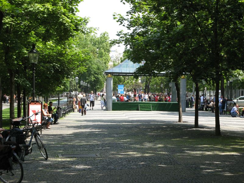 Park in Zentrum von Bratislava