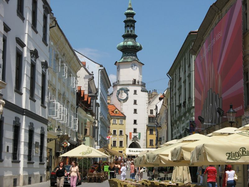 Fotogrüße aus Bratislava, Hauptstadt der Slowakei