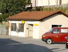 Das Postamt in Caviano