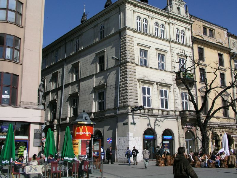 Krakau, am Hauptplatz