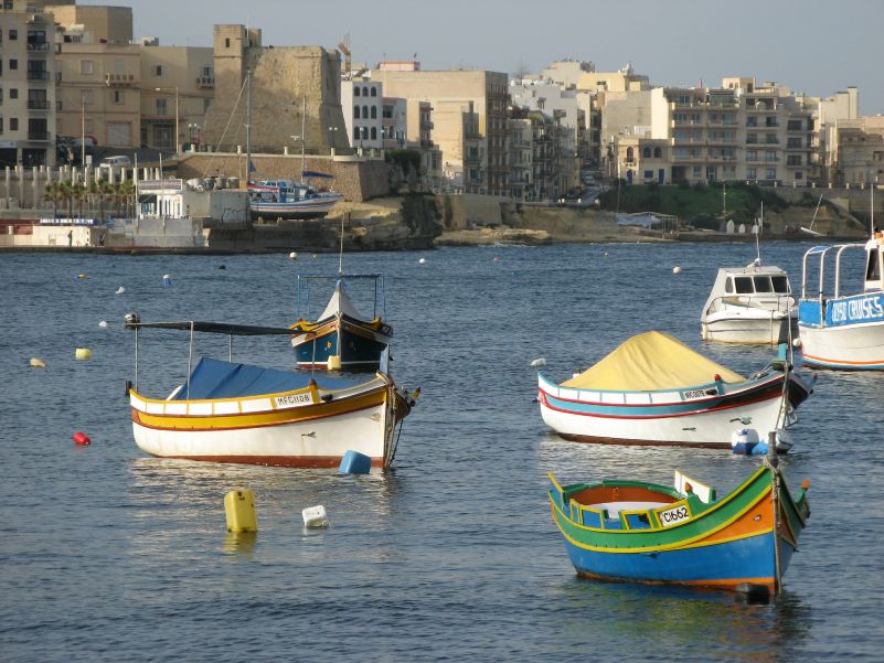 Malta, Hafen von Bugibba