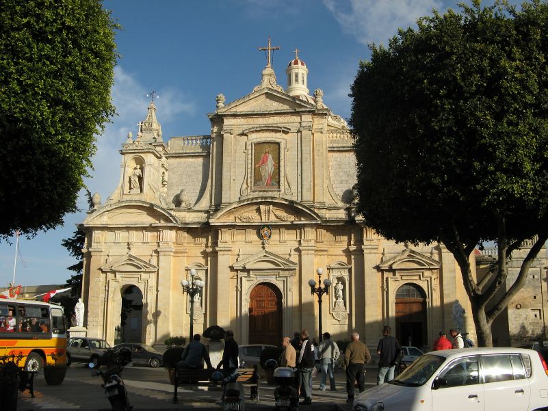 Malta, Kirche im Zenrum von Rabat