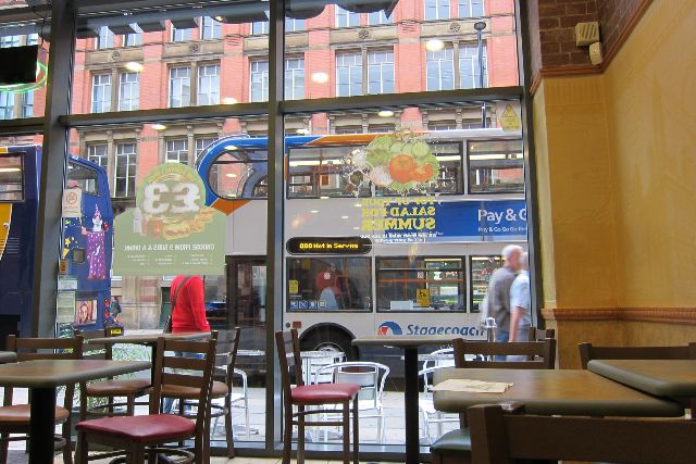 Manchester Subway Restaurant Portland Street