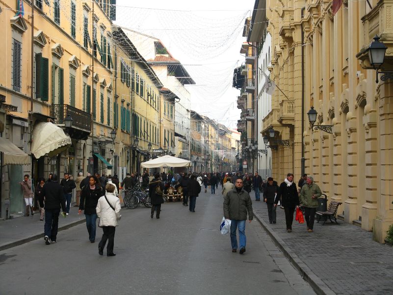 Pisa, Fußgängerzone