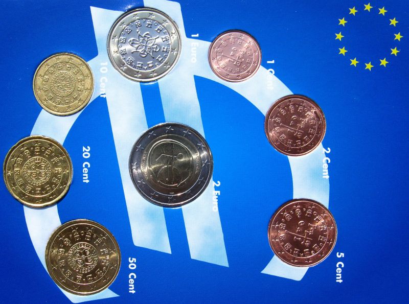 Portugiesische Euro-Münzen