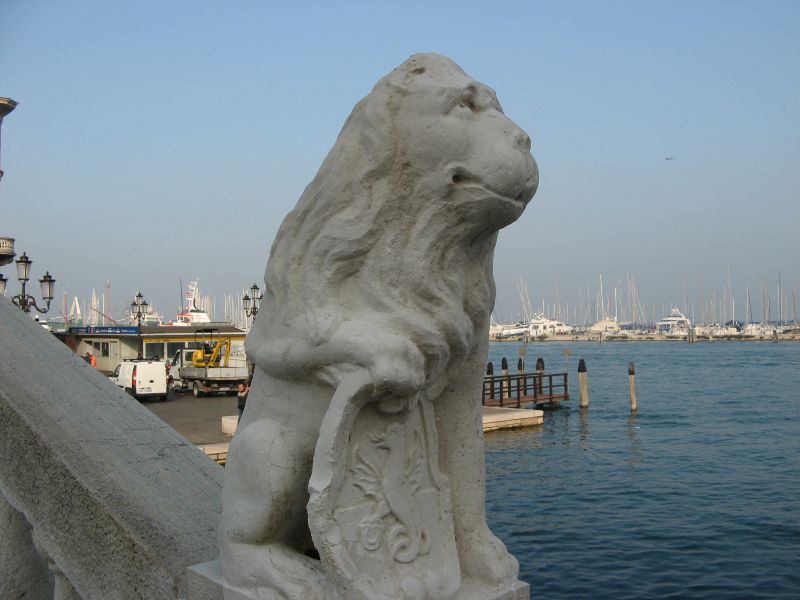 Anlegestelle am Hafen von Chioggia