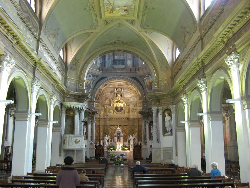 Im Innern der Chiesa Sant' Andrea, Chioggia