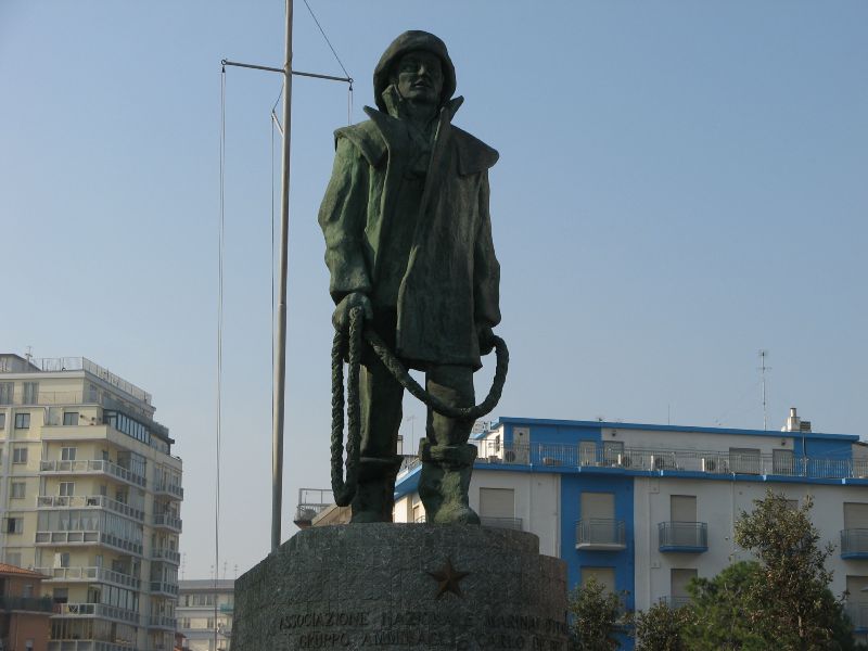 Seefahrer Denkmal in Sottomarina