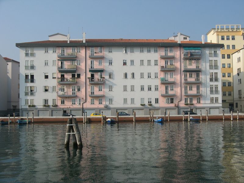 Neubauten auf der Isola dei Cantieri in Chioggia