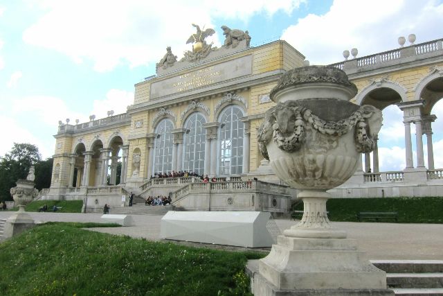 Wien Gloriette und Schönbrunn 2015