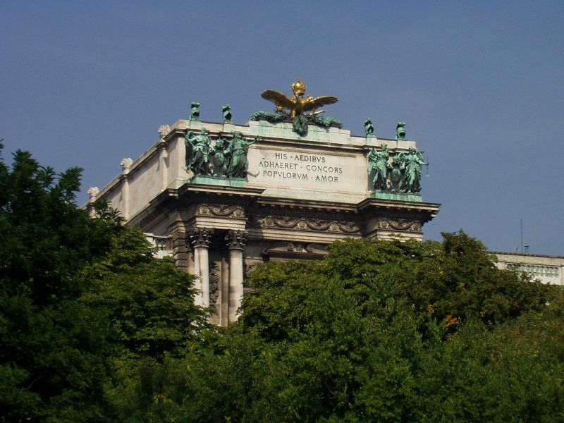 Hofburg und Burggarten