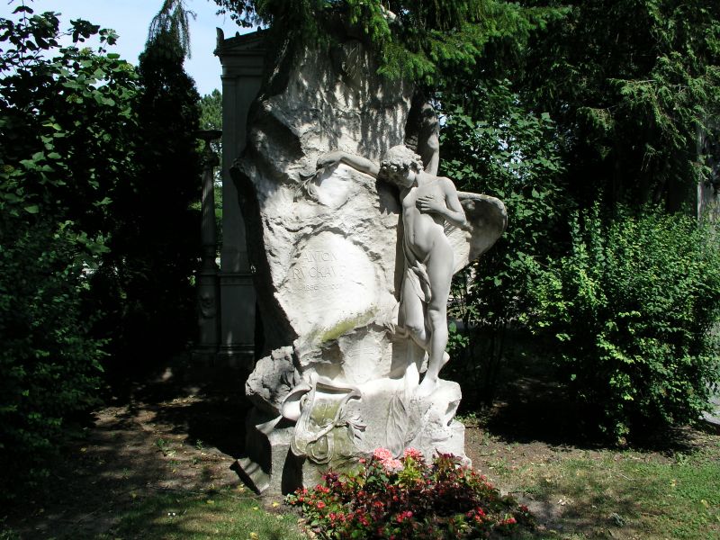 Ehrengrab von Anton Rückauf auf dem Wiener Zentralfriedhof