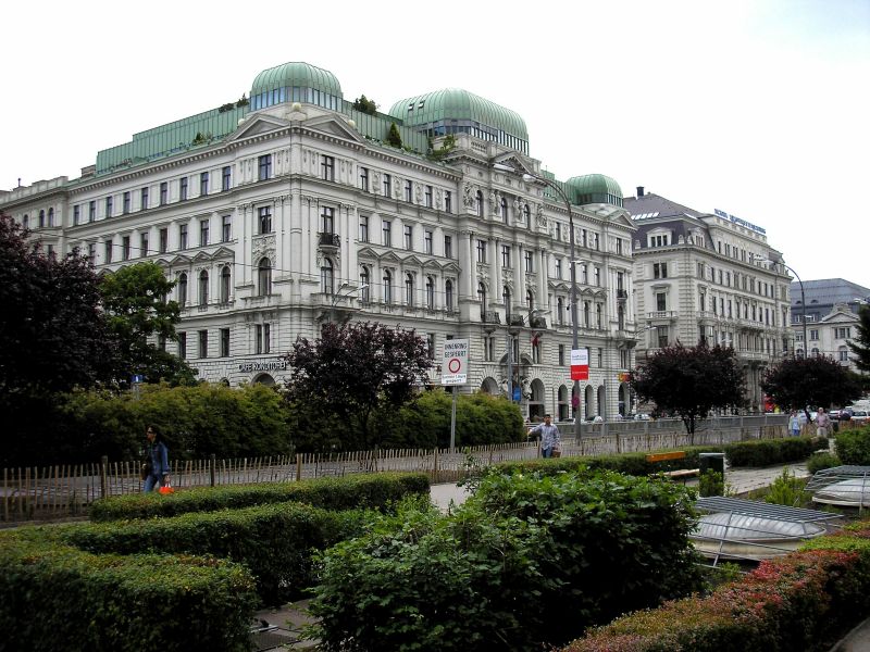Der Sigmund Freud Park in Wien