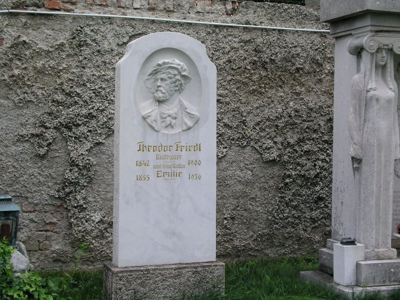 Theodor Friedl Grab