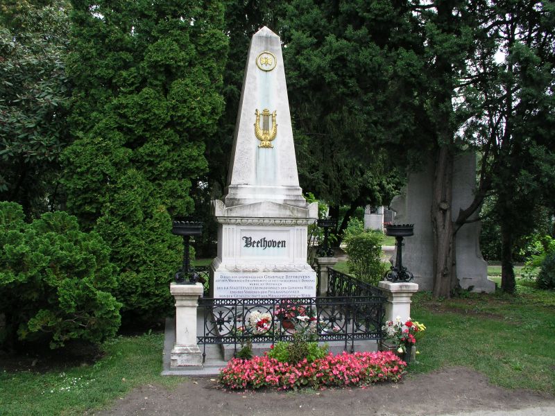 Beethoven Ehrengrab auf dem Wiener Zentralfriedhof